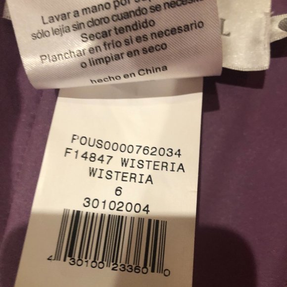 Bridesmaid Dress - Wisteria - David's Bridal - Picture 7 of 7